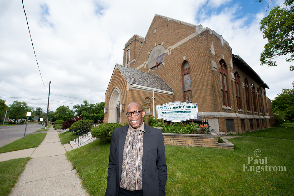 Pastor R. Sherman McCathern, Joy Tabernacle Church, Flint, MI